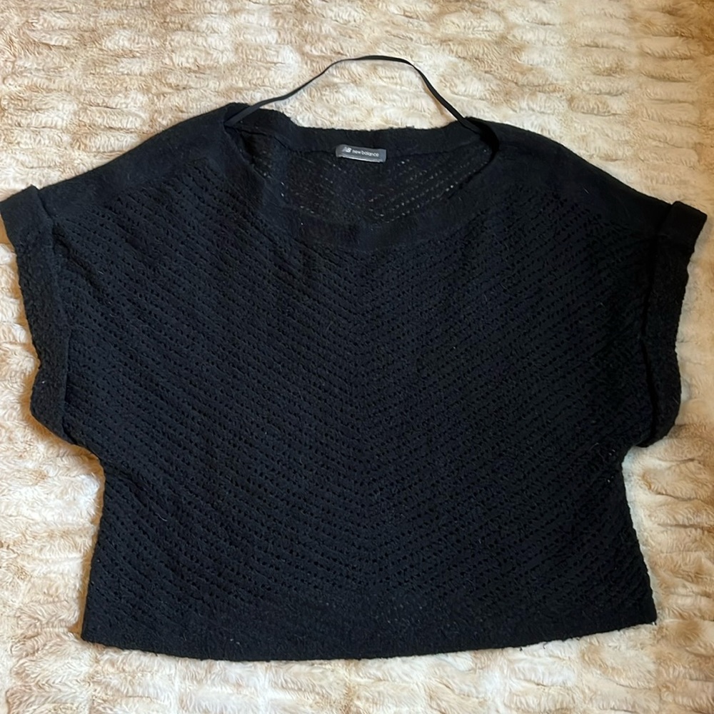 New Balance crop sweater barely worn
